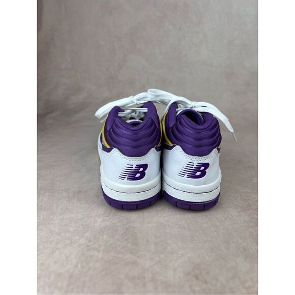 Vintage 1980s New Balance James Worthy Lakers Purple Basketball Shoes Size 8.5 B main image 10